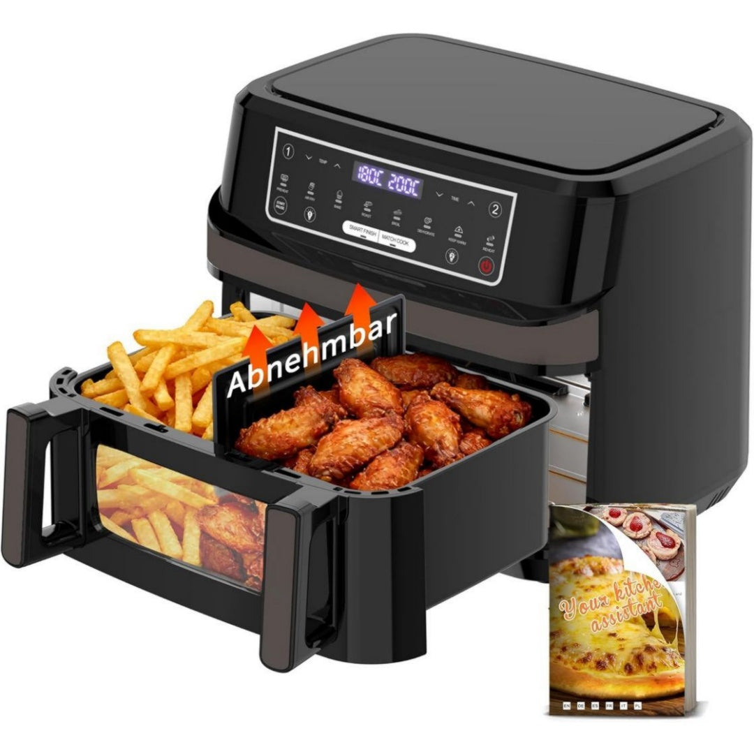 Emphsism Friteuse sans huile 12 L 2600 W Mat Econome en energie