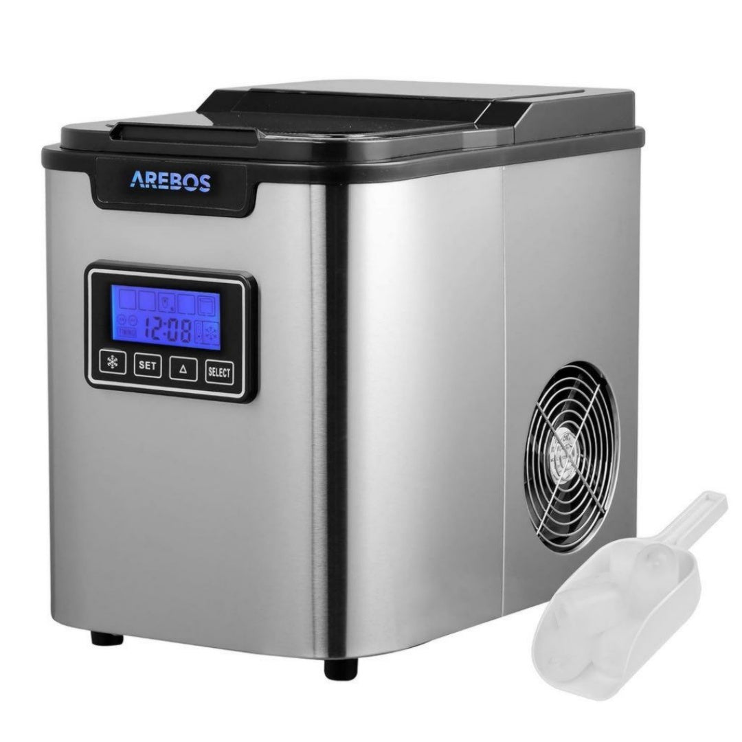 Arebos Machine a glacons 2.2 L 150 W Mat Silencieux