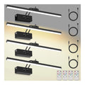 Eclairage Noir et Blanc contemporain en version applique murale 3000 K