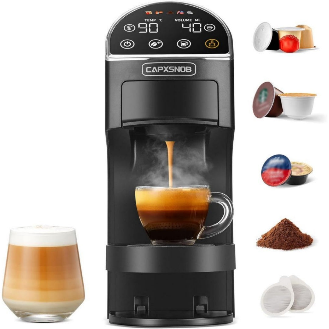 Capxsnob Machine a cafe a dosettes 1.2 L Vert