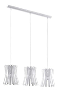 Solution lumineuse Blanc au dessin sobre en format suspension 40W