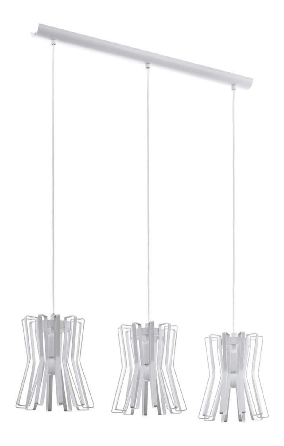 Solution lumineuse Blanc au dessin sobre en format suspension 40W
