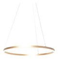Luminaire Dore et Ambre a silhouette graphique de type suspension IP20