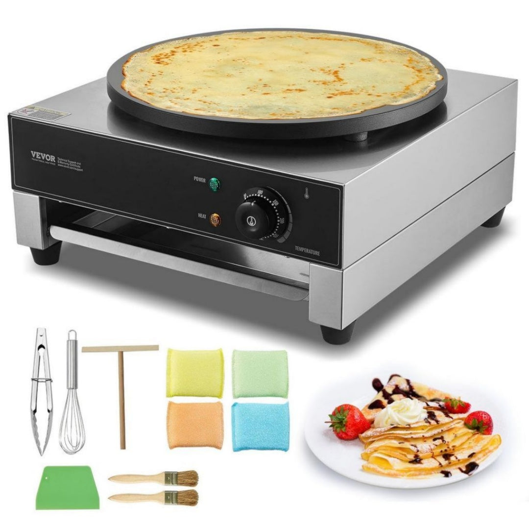 Vevor Crepieres 1700 W Acier inoxydable