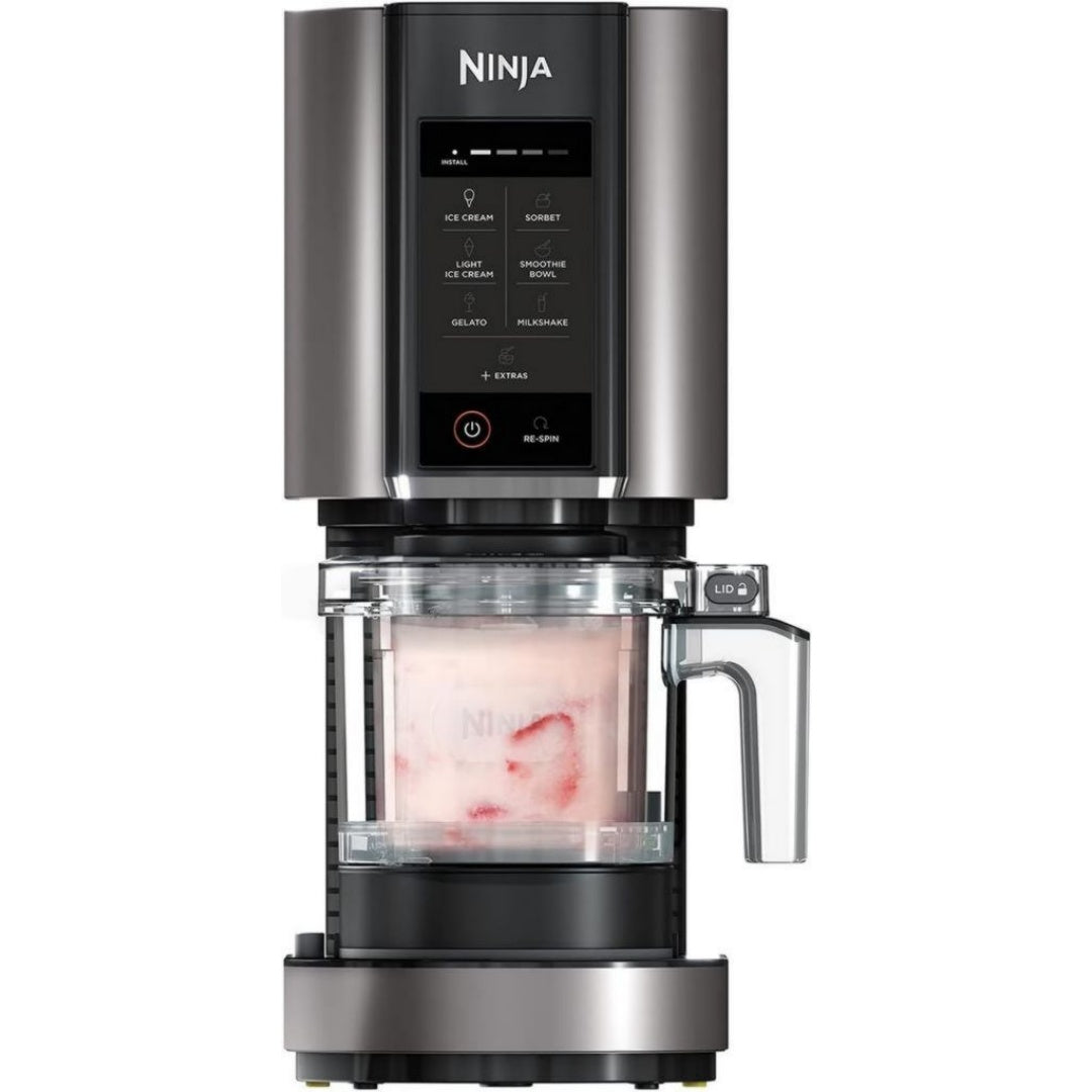 Ninja Machine a glace 900 mL Creme Compatible lave-vaisselle