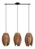 Suspension Noir au style moderne avec conception fonctionnelle E27 PP-9627