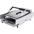 KumuJ Gril electrique 2000 W Acier inoxydable Compact