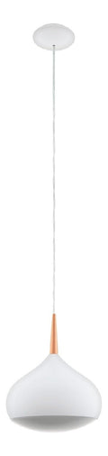 Suspension decoratif Marron avec diffusion lumineuse harmonieuse