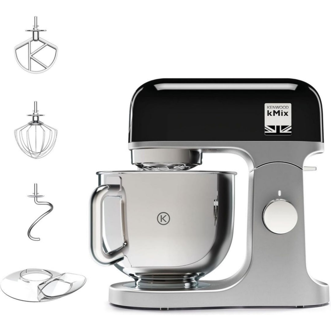 Kenwood Robot multifonction 5 L 1000 W Noir Acier inoxydable Petrissage