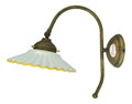 Luminaire Rouge a silhouette graphique de type applique murale E14