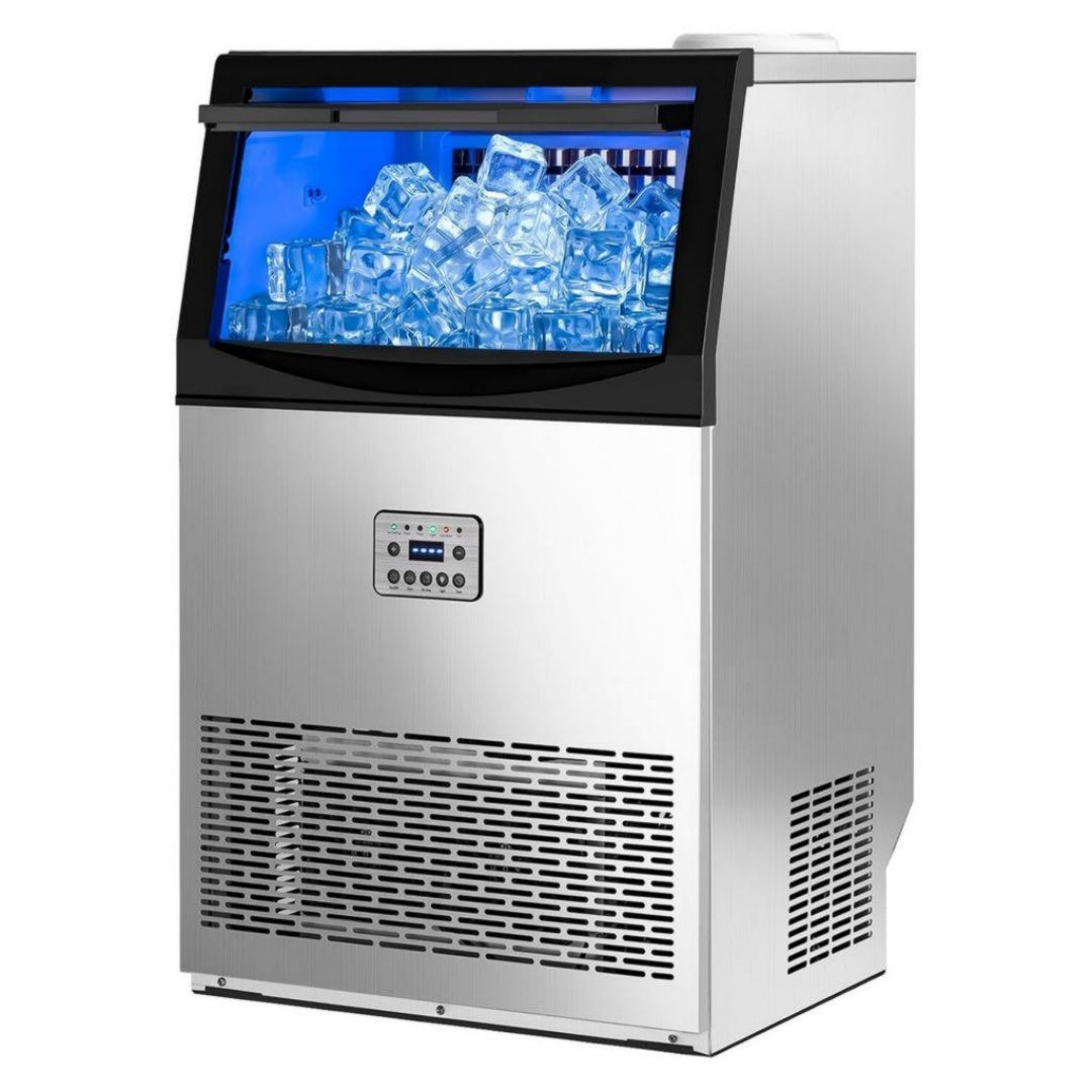 Leadzm Machine a glacons Acier inoxydable Silencieux Compact