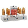 Casselin Appareil a hot-dog 600 W Acier inoxydable Reglable