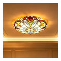 Luminaire Ambre a silhouette graphique de type rail de spots 60 W E27