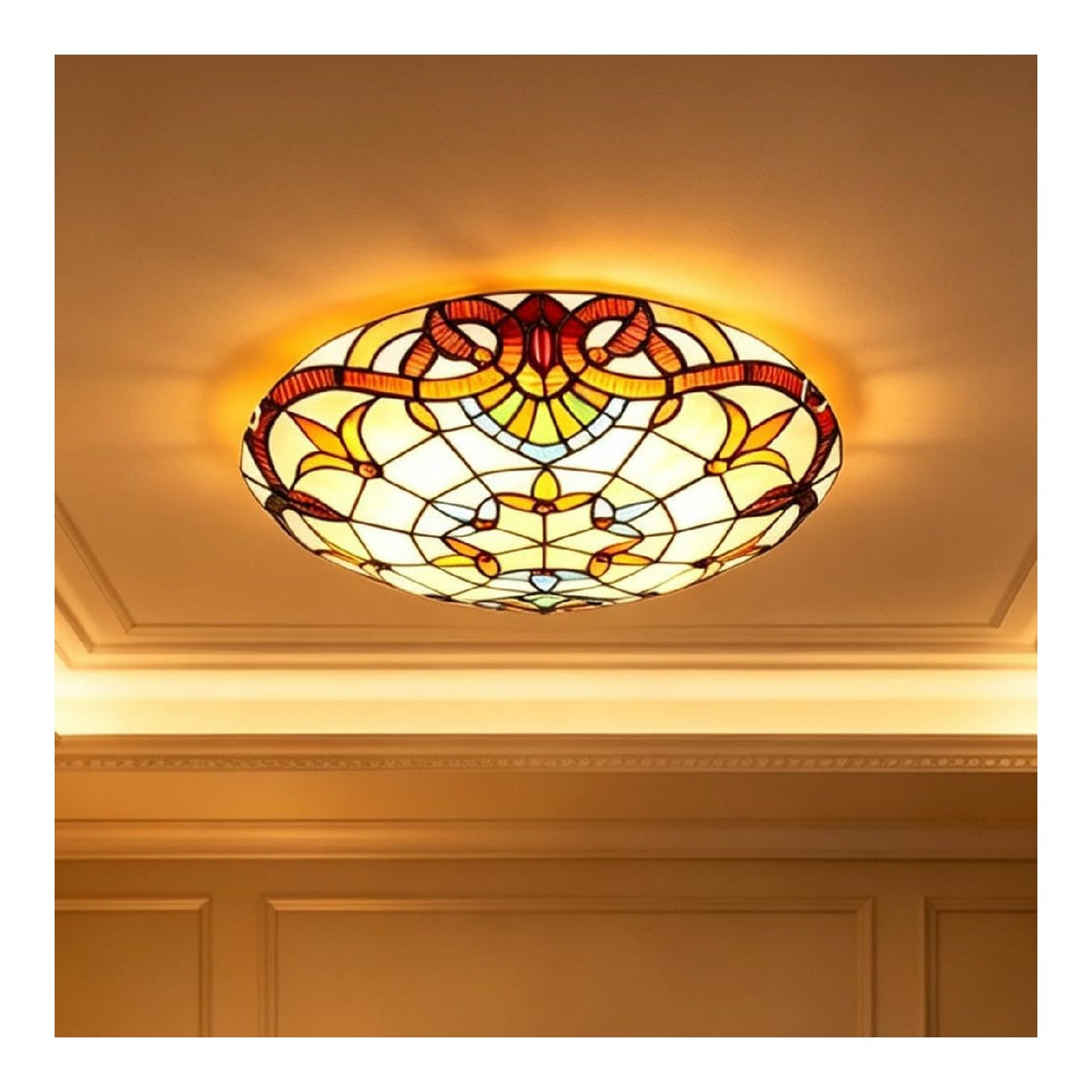 Luminaire Ambre a silhouette graphique de type rail de spots 60 W E27