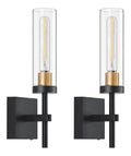Applique murale Noir et Blanc a presence elegante et lumiere agreable 3000 K