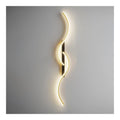 Solution lumineuse Ambre et Vert au dessin sobre en format applique murale W3-3749