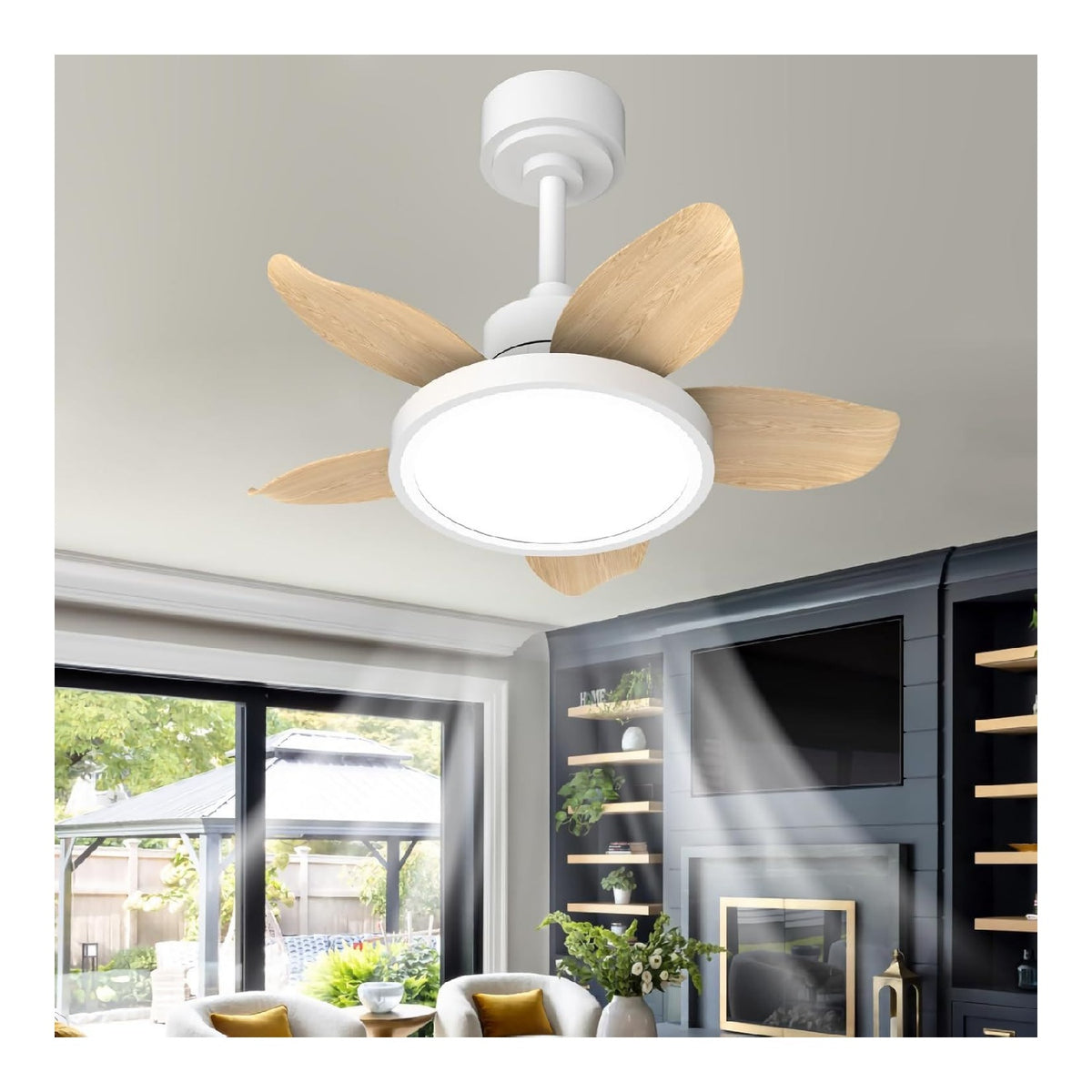 Luminaire Dore et Ambre aux lignes epurees avec eclairage confortable