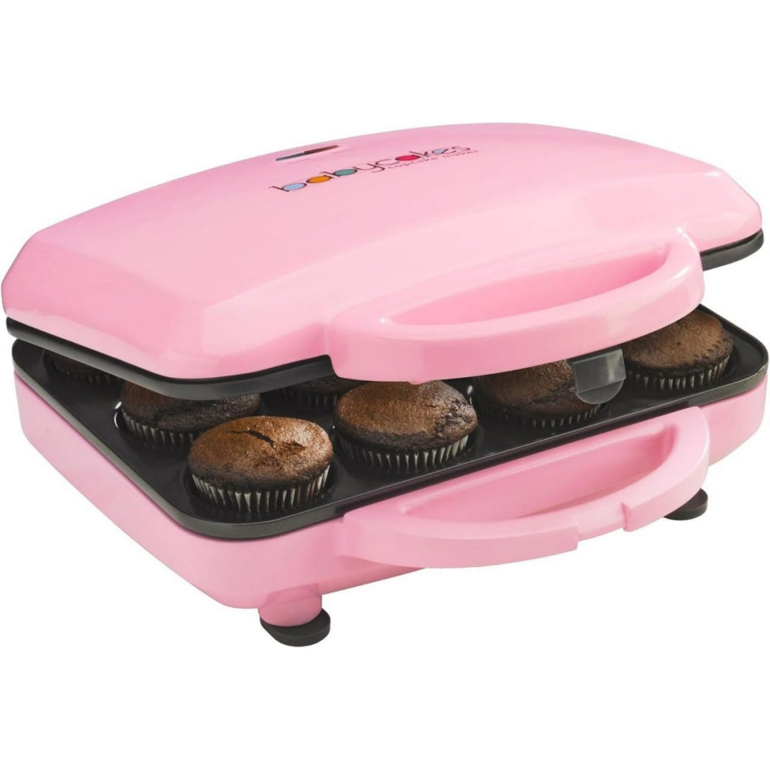 Babycakes Machines a cupcakes 200 W Rose Revetement antiadhesif