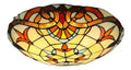 Plafonnier Ambre aux lignes epurees avec eclairage confortable 60 W E27