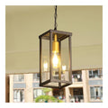 Eclairage Noir contemporain en version suspension IP23 E27