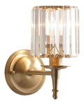 Eclairage Ambre et Transparent contemporain en version applique murale E14