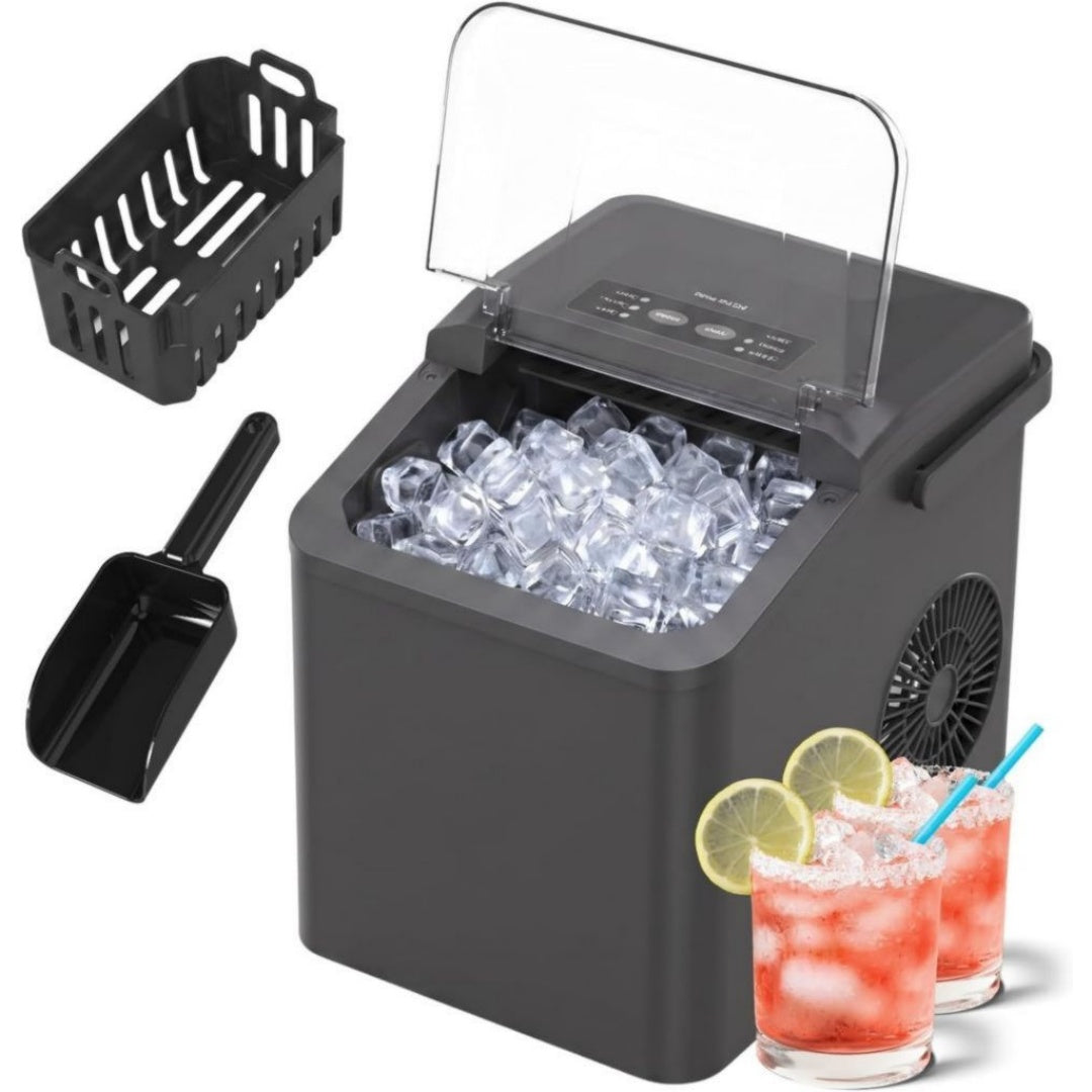 Taurus Machine a glacons 1.2 L 130 W Vert Silencieux Portable