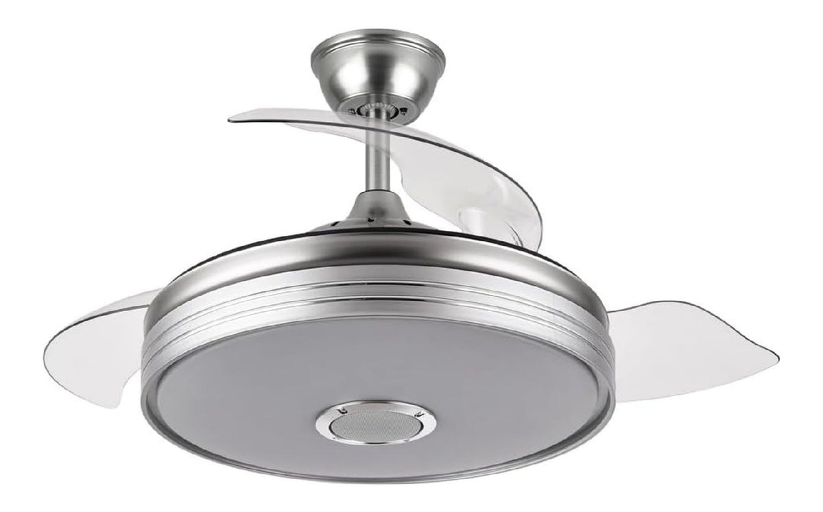 Lampe de table decoratif Bleu et Transparent avec diffusion lumineuse harmonieuse 36 W 6500 K