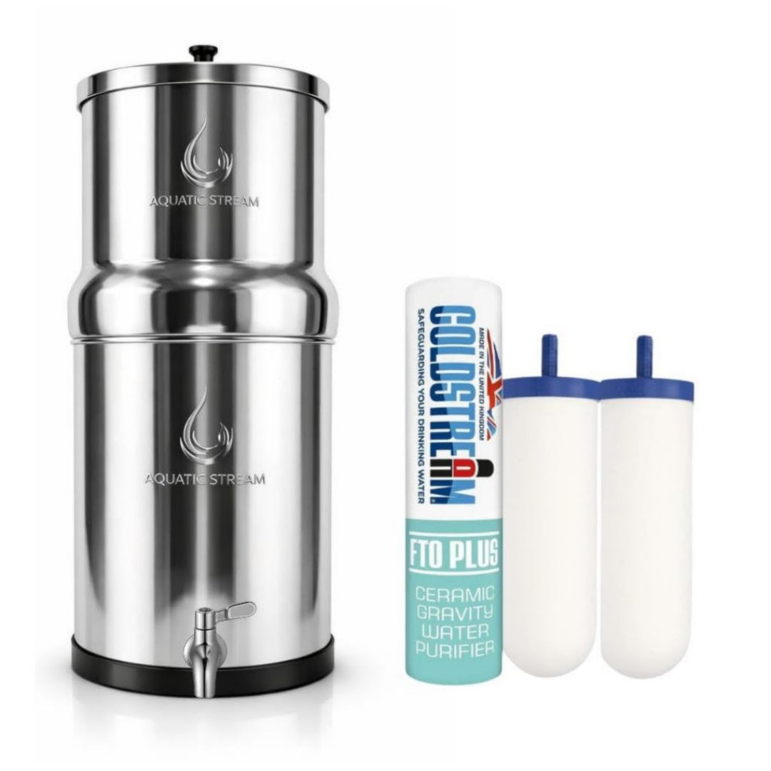 Aquaticstream Purificateurs d'eau 8.5 L Acier inoxydable Compact