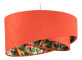 Suspension decoratif Rouge avec diffusion lumineuse harmonieuse 60 W IP20