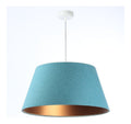 Suspension Bleu et Rouge a presence elegante et lumiere agreable 60 W IP20