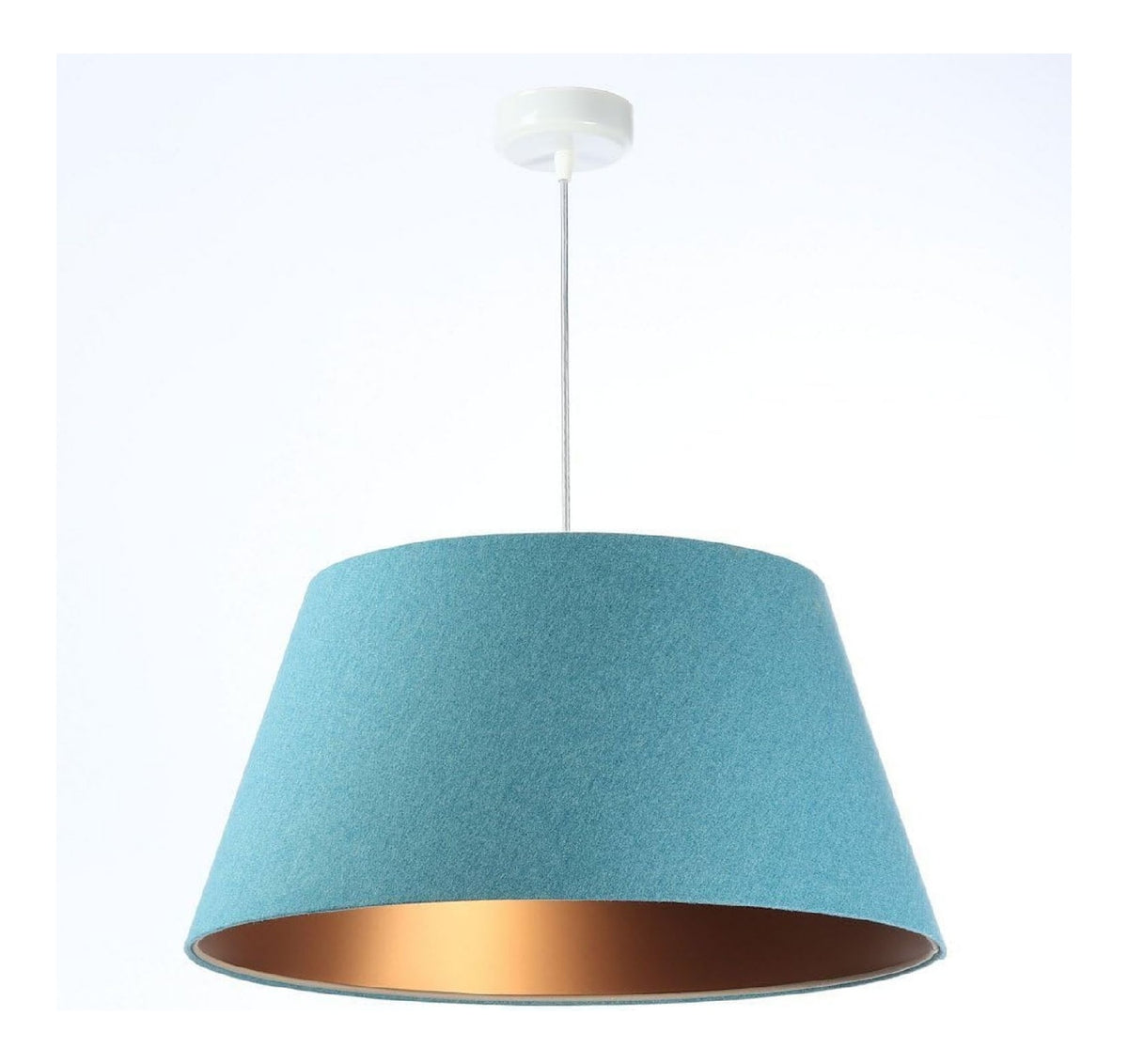 Suspension Bleu et Rouge a presence elegante et lumiere agreable 60 W IP20