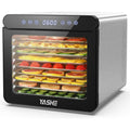 Yashe Deshydrateur alimentaire 800 W Acier inoxydable
