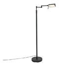Lampadaire Noir et Blanc a presence elegante et lumiere agreable IP20
