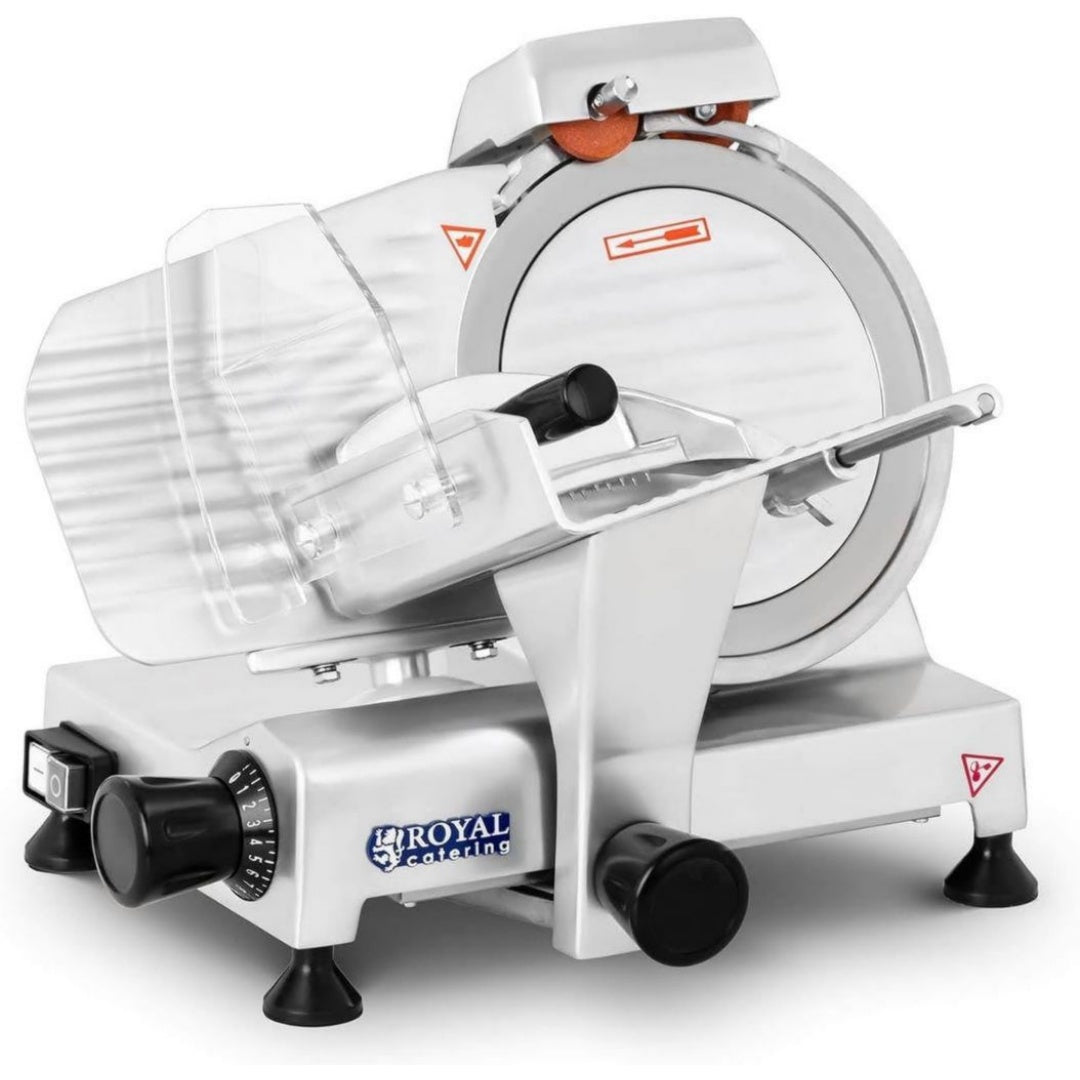 Royal Catering Trancheuse electrique 120 W Mat Compact