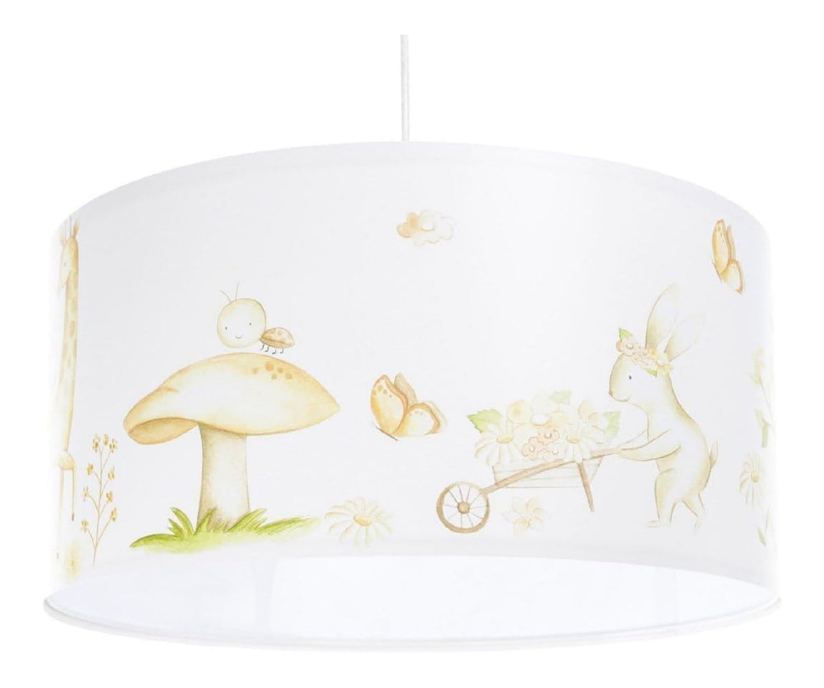 Solution lumineuse Blanc et Rouge au dessin sobre en format suspension 60 W IP20
