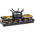 Klarstein Gril electrique 1650 W Noir Revetement antiadhesif