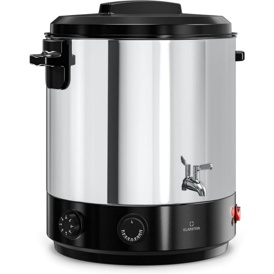 Klarstein Sterilisateurs electriques 25 L 1800 W Acier inoxydable
