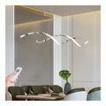 Suspension Blanc et Argente a presence elegante et lumiere agreable 45 W 3000K