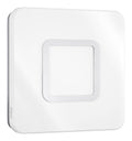 Eclairage Rouge et Transparent contemporain en version applique murale 5 W