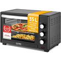 TZS First Austria Four electrique 35 L 1600 W Inox Compact