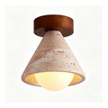 Plafonnier decoratif Ambre et Vert avec diffusion lumineuse harmonieuse