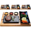 Beefstone Pierres a griller Noir Sans huile Acier inoxydable