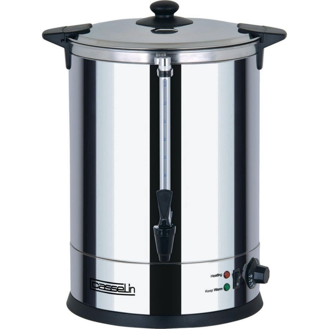 Casselin Distributeur d'eau chaude 20 L 500 W Inox Acier inoxydable Reglable
