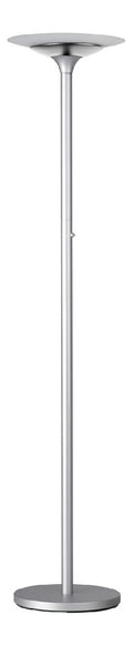 Solution lumineuse Gris au dessin sobre en format lampadaire 25W