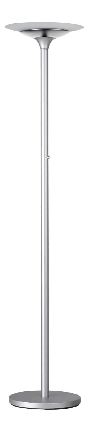 Solution lumineuse Gris au dessin sobre en format lampadaire 25W