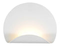 Applique murale Blanc et Ambre aux lignes epurees avec eclairage confortable 6W
