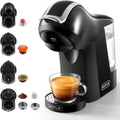 Kotlie Machine a cafe a dosettes 1 L 1400 W Noir Compact Portable