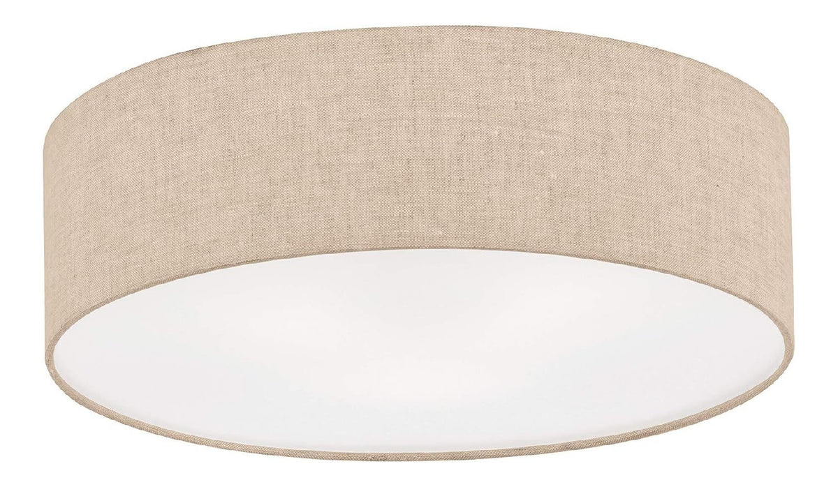 Solution lumineuse Blanc au dessin sobre en format plafonnier E14