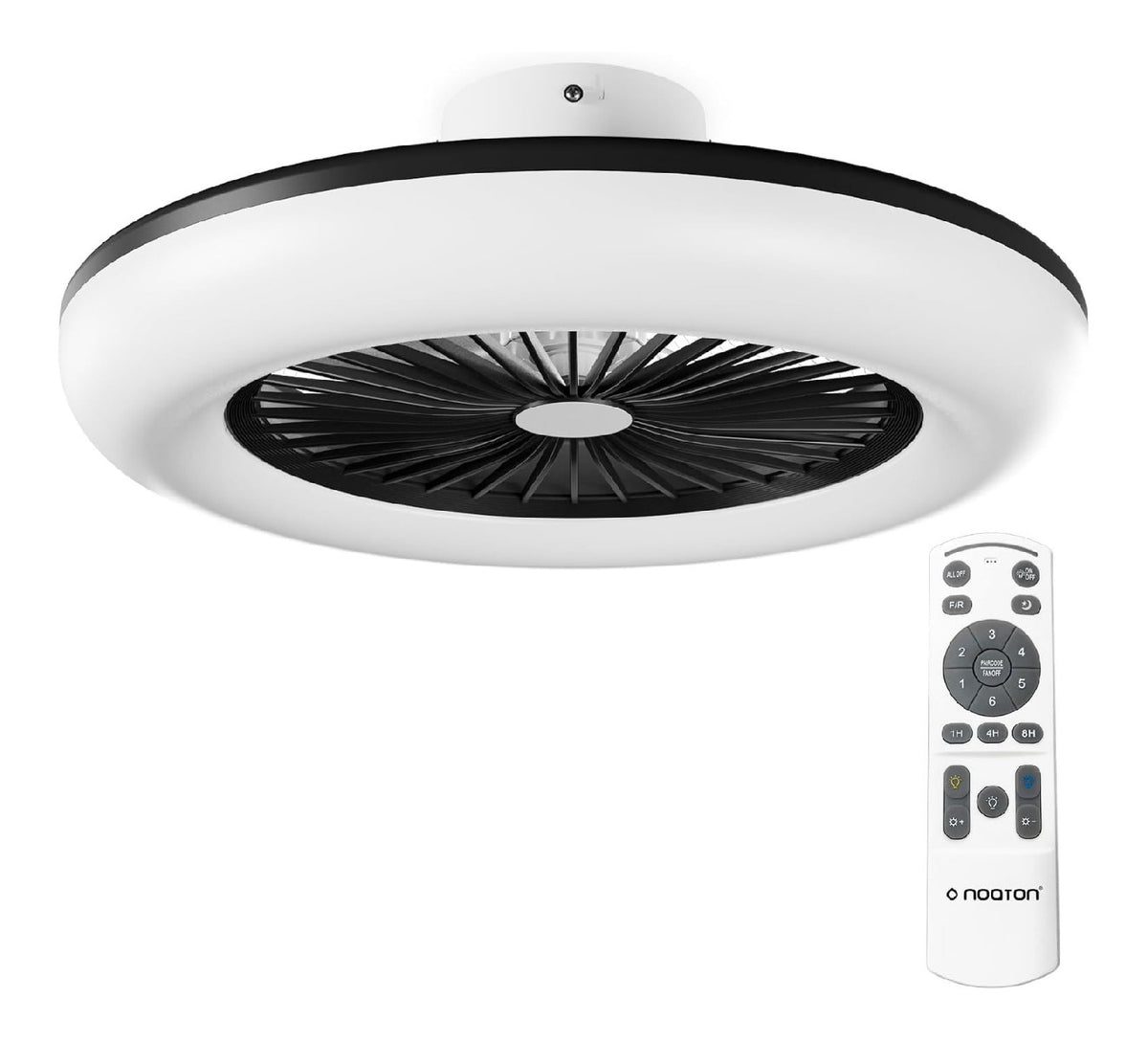 Luminaire Noir et Ambre a silhouette graphique de type luminaire 50 W