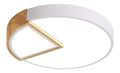 Plafonnier decoratif Blanc et Ambre avec diffusion lumineuse harmonieuse 24W 6000K